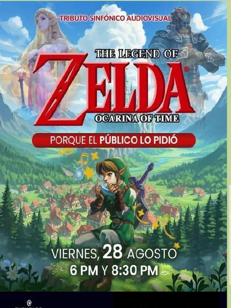 The Legend of Zelda: Ocarina of Time — cartel