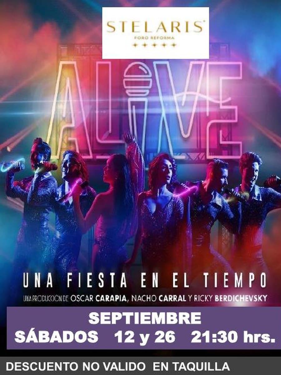 ALIVE: Una fiesta en el tiempo — cartel