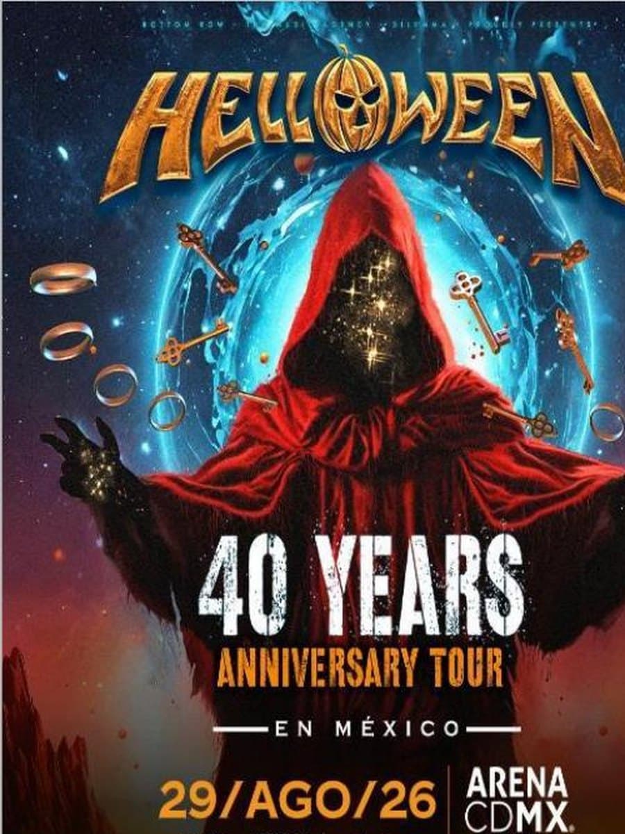 Helloween: 40 Years Anniversary Tour — cartel