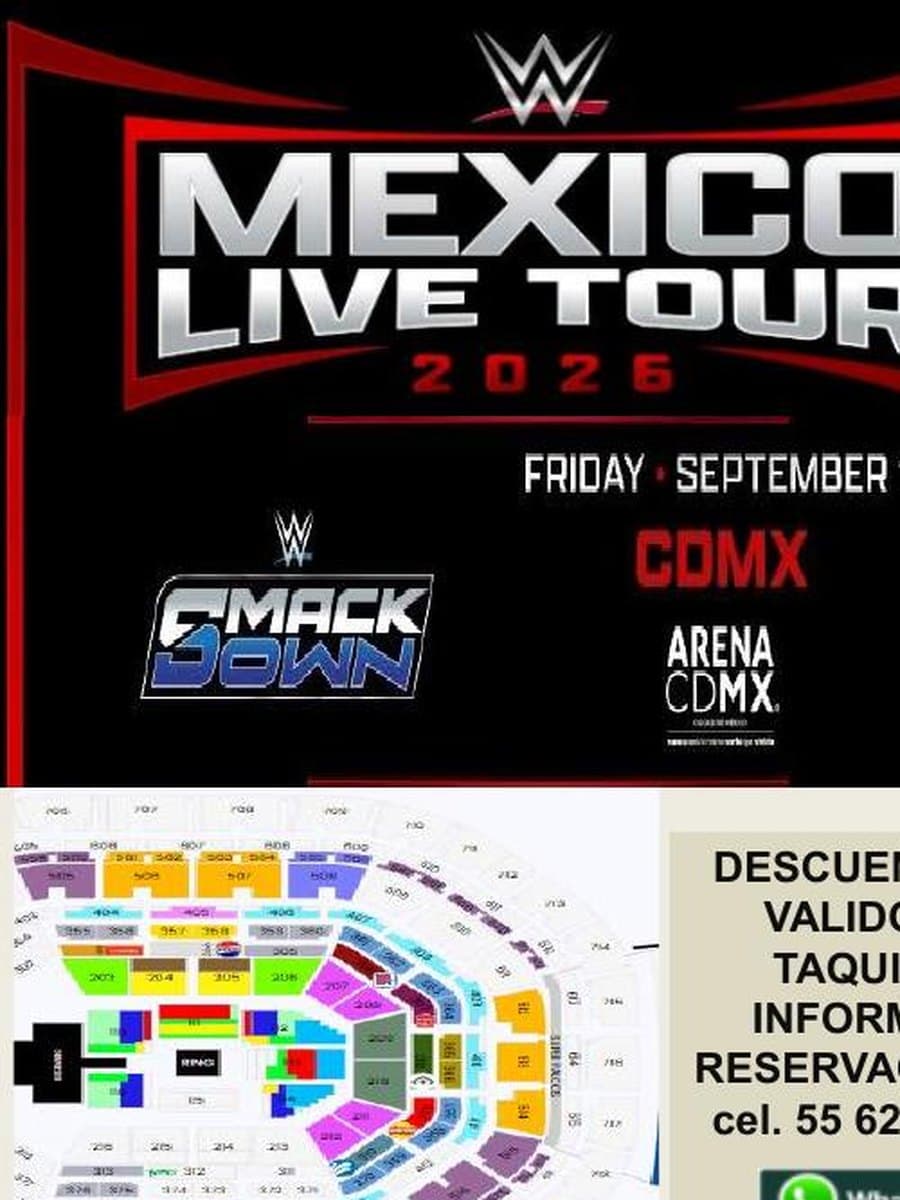 WWE Mexico Live Tour: SmackDown — cartel