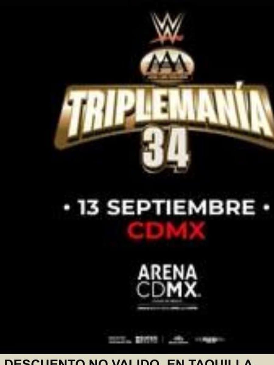 AAA Triplemanía 34 — cartel