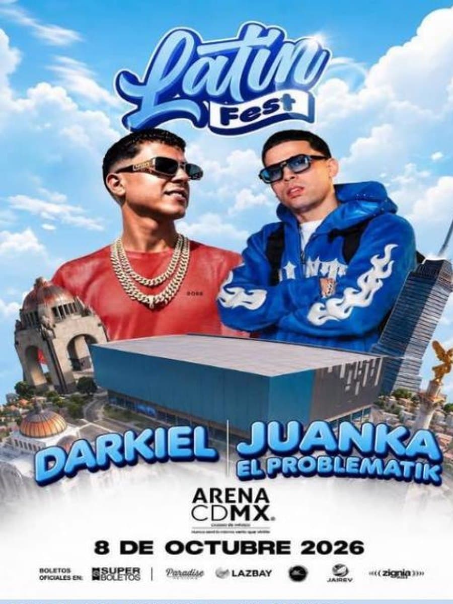Latin Fest: Darkiel y Juanka El Problematik — cartel