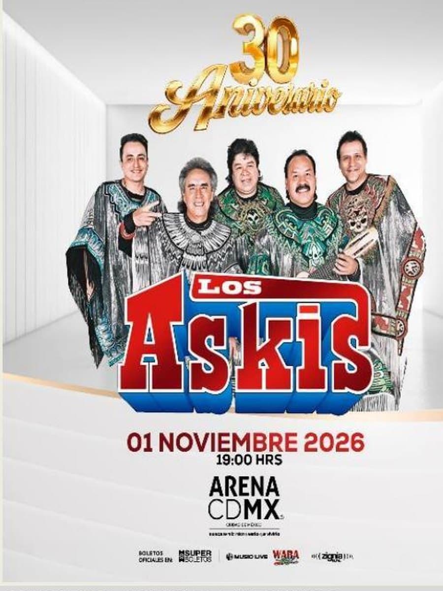 Los Askis: 30 Aniversario — cartel