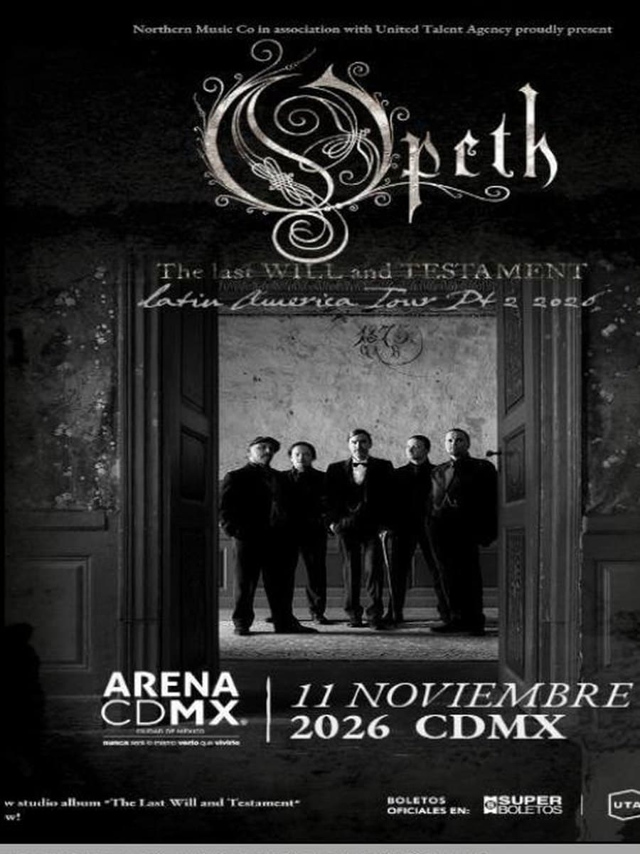 Opeth: The Last Will and Testament — cartel