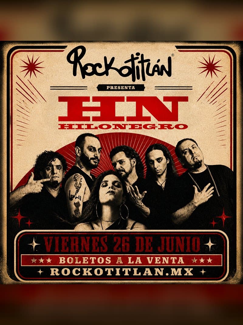Cartel del evento Hilo Negro en Rockotitlán Satélite