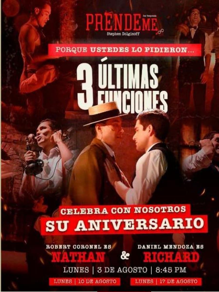 Préndeme (Thrill Me) — cartel