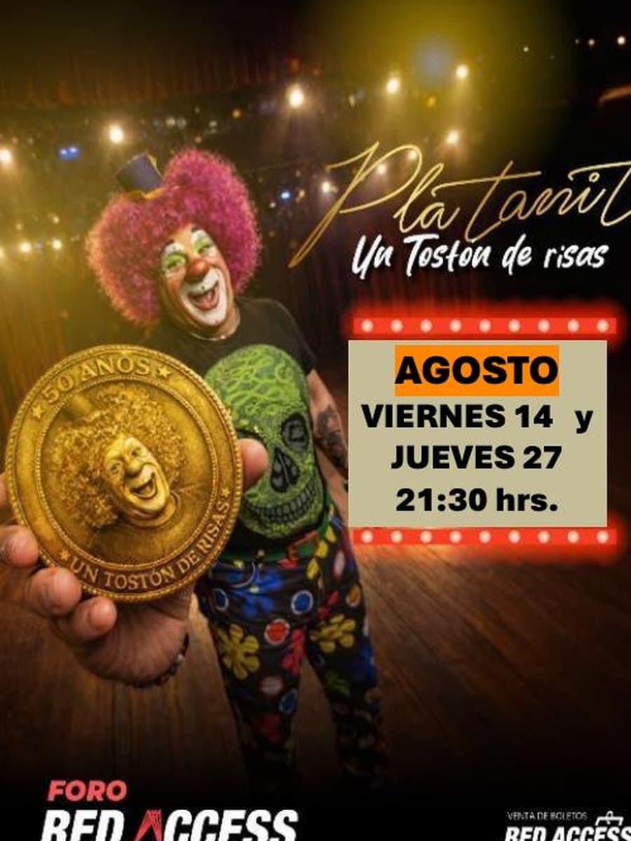 Platanito: Un tostón de risas — cartel