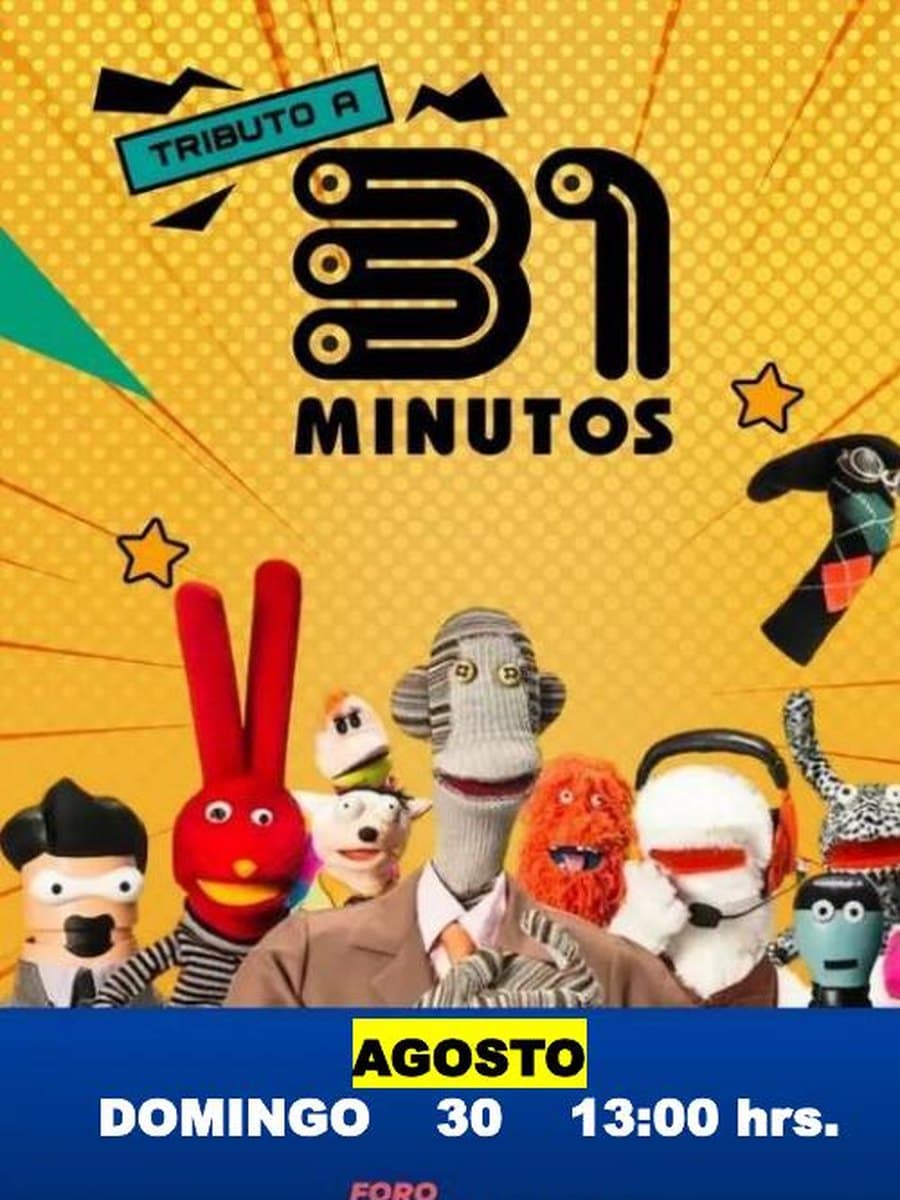Tributo a 31 Minutos — cartel