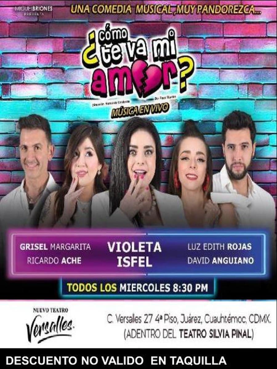 ¿Cómo te va mi amor? — cartel