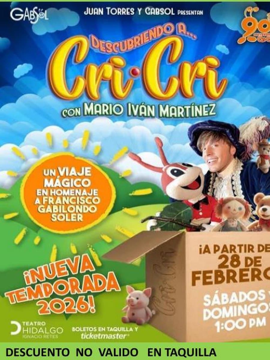 Descubriendo a Cri-Cri — cartel